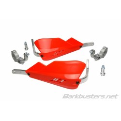 Kit de paramanos BARKBUSTERS JET cerrado Ø28,6mm universal - Rojo