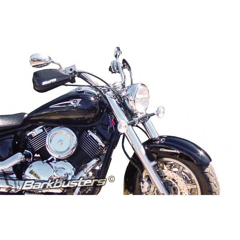 Kit de paramanos Barkbusters STORM Ø25,4 universal Color negro