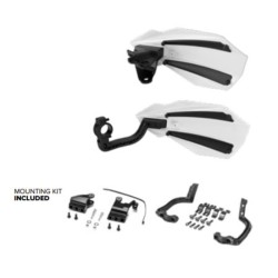 Paramanos POLISPORT MX Bullit negro - Kawasaki KX250 / 450 2