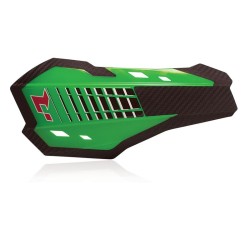 RACETECH HP2 Hanguards KXF Green 2