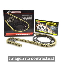 Kit cadena aluminio Renthal 520R1 (13-51-116)