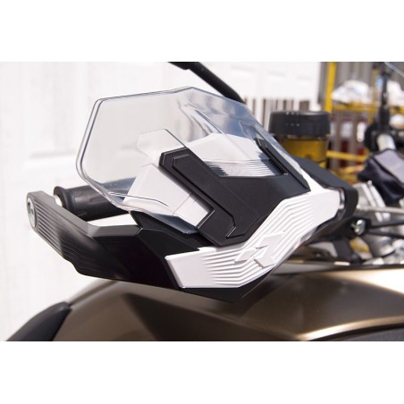 RACETECH HP3 Adventure Handguards Blue/White