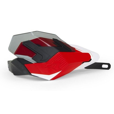 RACETECH HP3 Adventure Handguards Red/White