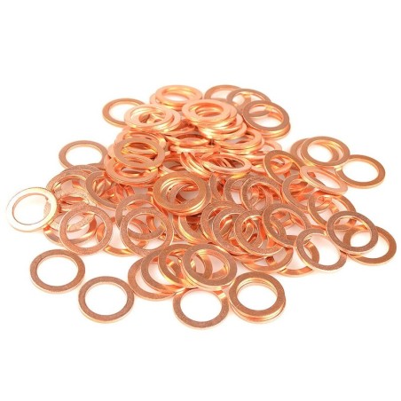 Arandela Aluminio 8X12X1,0 R080120BA