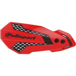 Paramanos POLISPORT MX Flow rojo / negro - Honda CRF450R / RX