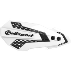 Paramanos POLISPORT MX Flow blanco / negro - Honda CRF450R / RX