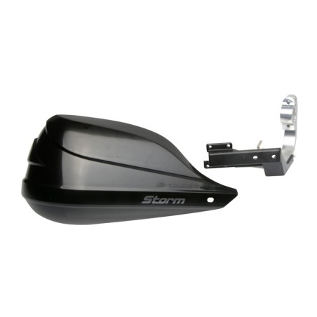 Kit de paramanos BARKBUSTERS Storm Ø22 universal - Negro