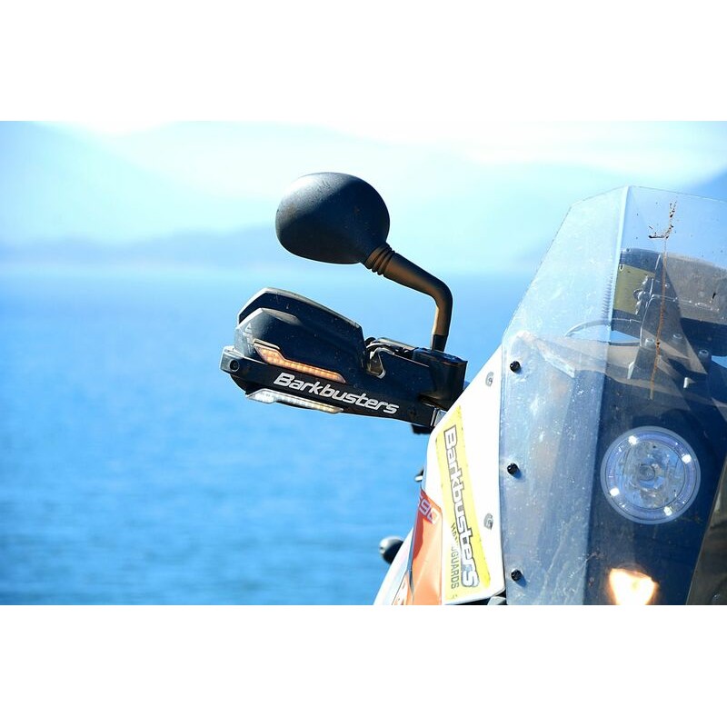 Kit intermitentes LED luz ambar, paramanos Barkbusters JET, VPS,STORM