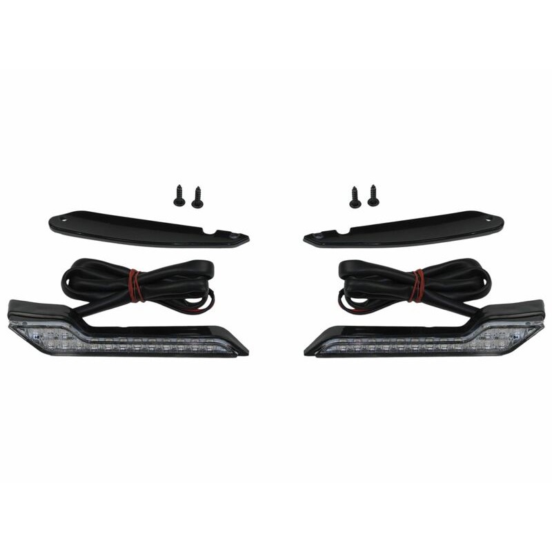 Kit luces de posición LED luz blanca, paramanos Barkbusters VPS,STORM