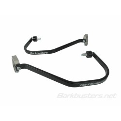 Kit de montaje paramanos Barkbusters Fijación de doble anclaje Color negro