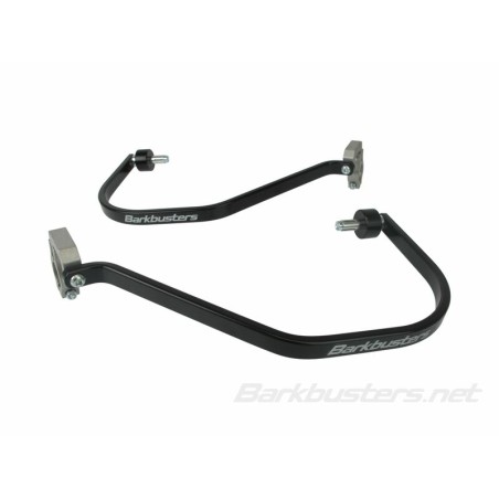 Kit de montaje paramanos Barkbusters Fijación de doble anclaje Color negro