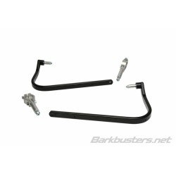 Soportes de aluminio Barkbusters Fijación de doble anclaje Color negro 2