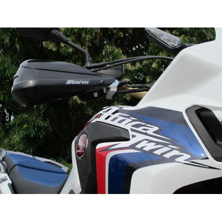 Soportes de aluminio Barkbusters Fijación de doble anclaje Honda