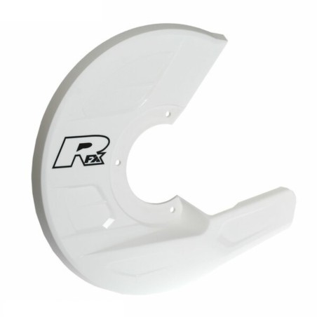 Protector de disco y pinza RFX Pro (blanco) Universal para adaptarse a los soportes de protector de disco RFX