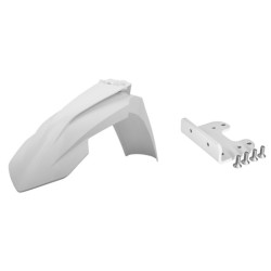 Kit restyling guardabarros delantero 16-17 + soporte POLISPORT KTM 07-13 blanco 90735