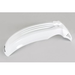 Guardabarros delantero universal UFO 500-600 cross-enduro blanco PA01014-041