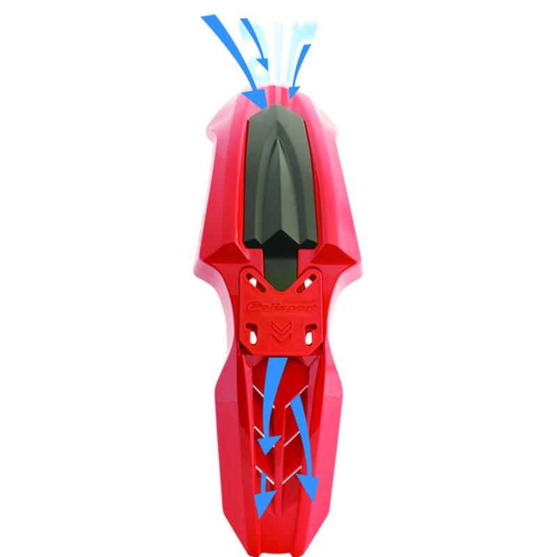 Guardabarros delantero universal sm-line Polisport supermotard negro 8553500002