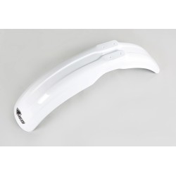 Guardabarros delantero universal UFO 125-250-500 cross-enduro blanco PA01008-041