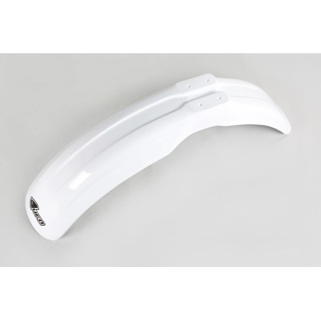 Guardabarros delantero universal UFO 125-250-500 cross-enduro blanco PA01008-041