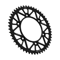 Corona JT SPROCKETS Racelite aluminio negro 897 - 520 2