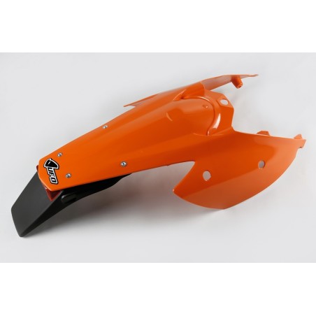 Guardabarros trasero con piloto UFO KTM naranja KT03081-127