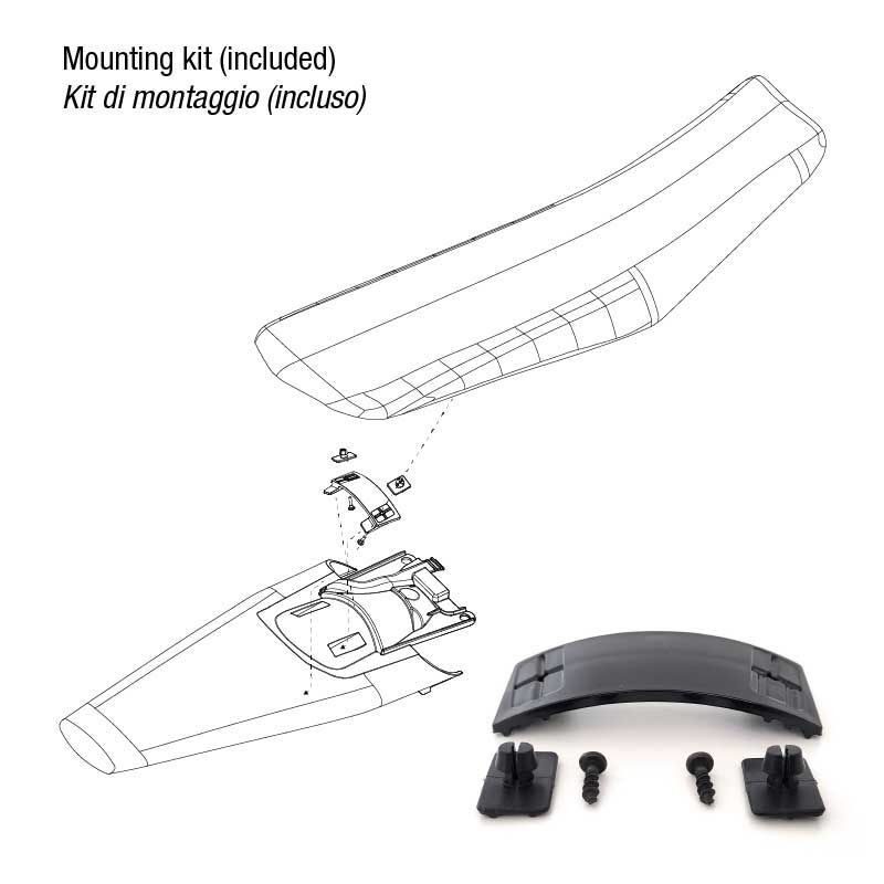 Guardabarros trasero RACETECH