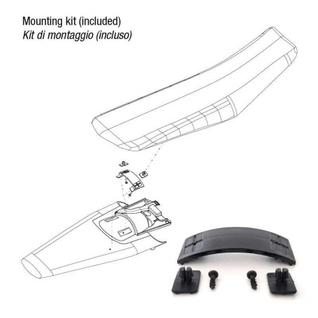 Guardabarros trasero RACETECH