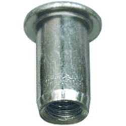 Tuerca remachables lisa de acero M5 20uds