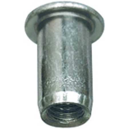 Tuerca remachables lisa de acero M5 20uds