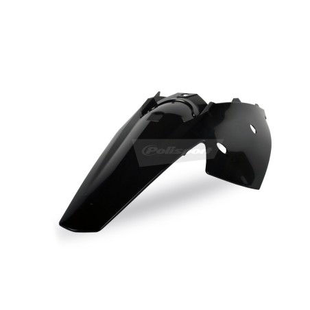 Guardabarros trasero con paneles laterales integrados POLISPORT negro KTM