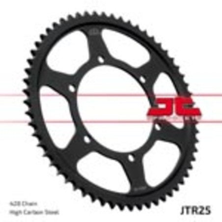 Corona JT SPROCKETS acero estándar 25 - 428