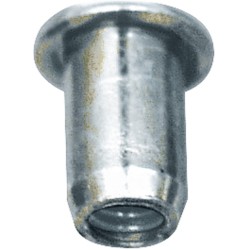 Tuerca remachables lisa de acero M4 20uds