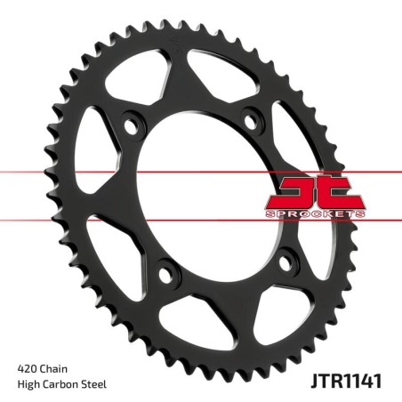 Corona JT SPROCKETS acero estándar 1141 - Paso 420