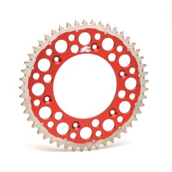 RENTHAL Twinring Aluminium Ultra-Light Self-Cleaning Hard Anodized Rear Sprocket HA - 520