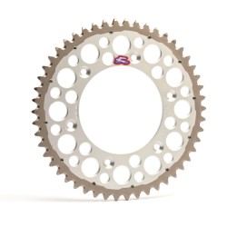 RENTHAL Twinring Aluminium Ultra-Light Self-Cleaning Hard Anodized Rear Sprocket HA - 520