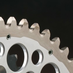 RENTHAL Twinring Aluminium Ultra-Light Self-Cleaning Hard Anodized Rear Sprocket HA - 520 2