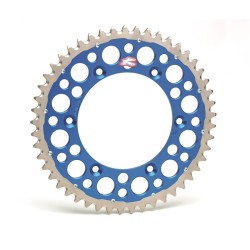 RENTHAL Twinring Aluminium Ultra-Light Self-Cleaning Hard Anodized Rear Sprocket HA - 520
