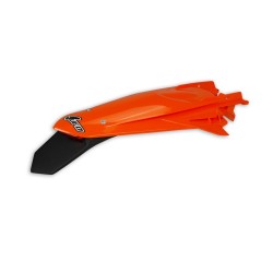Guardabarros trasero UFO + portamatrículas con LED naranja KTM EXC/EXC-F