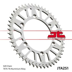 Corona JT SPROCKETS aluminio negro ultraligero 251 - 520 2