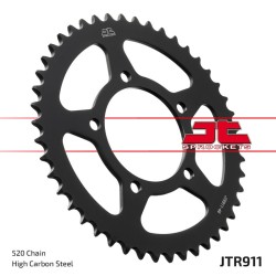 Corona JT SPROCKETS acero estándar 911 - Paso 520 2