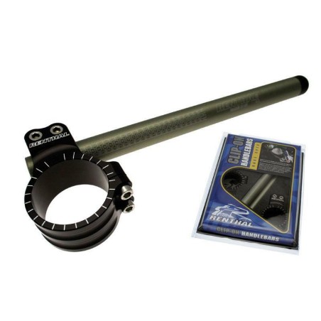 Semimanillares RENTHAL Original Ø48 mm alturar +0 mm desplazamiento +40 mm/7° - Negro