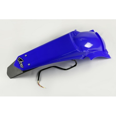 Guardabarros trasero con piloto LED UFO Yamaha azul YA03889-089