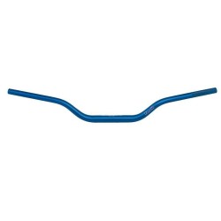 Manillar Renthal Fatbar Carmichael azul con protector negro 604-01-BU