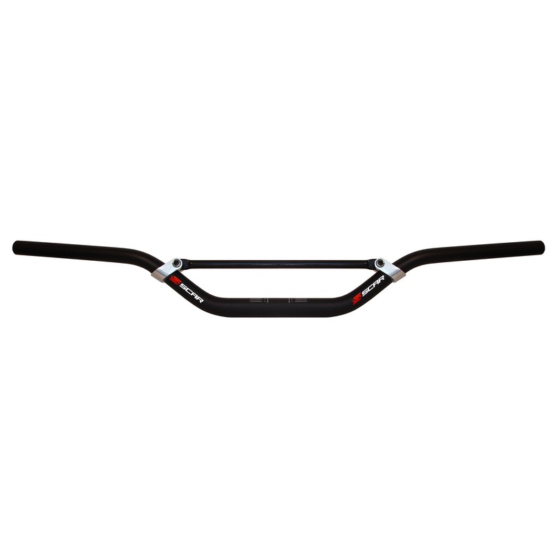 Manillar SCAR X² McGrath/Short Ø28,6mm - Negro / Protector negro