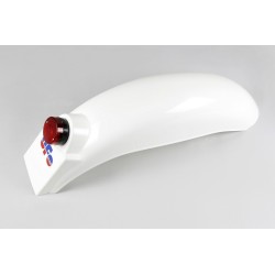 Guardabarros trasero universal UFO enduro con luz Ktm (75-76) blanco ME08036-W