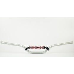 Manillar Renthal trial 5.5 plata con protector negro 735-01-SI-04-254