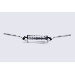 Manillar Renthal enduro alto plata con protector negro 613-01-SI-05-006
