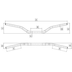 Manillar DOMINO pliegue bajo 2