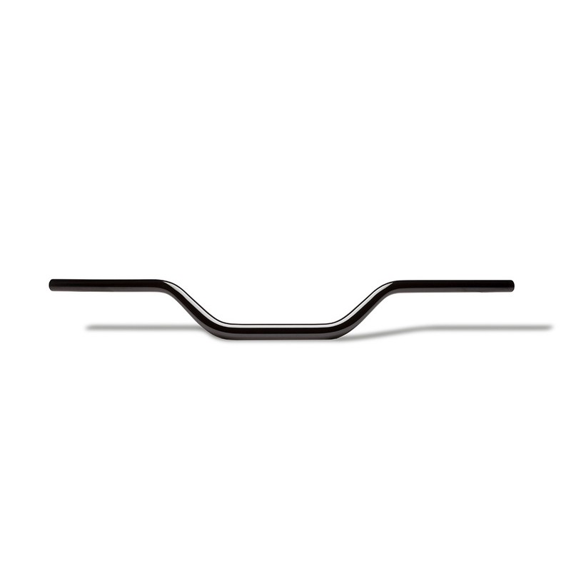 HIGHSIDER Pro X-bar Aluminum Handlebar Naked Bike X02, 1 1/8 Inch, Black