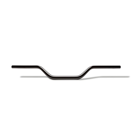 HIGHSIDER Pro X-bar Aluminum Handlebar Naked Bike X02, 1 1/8 Inch, Black